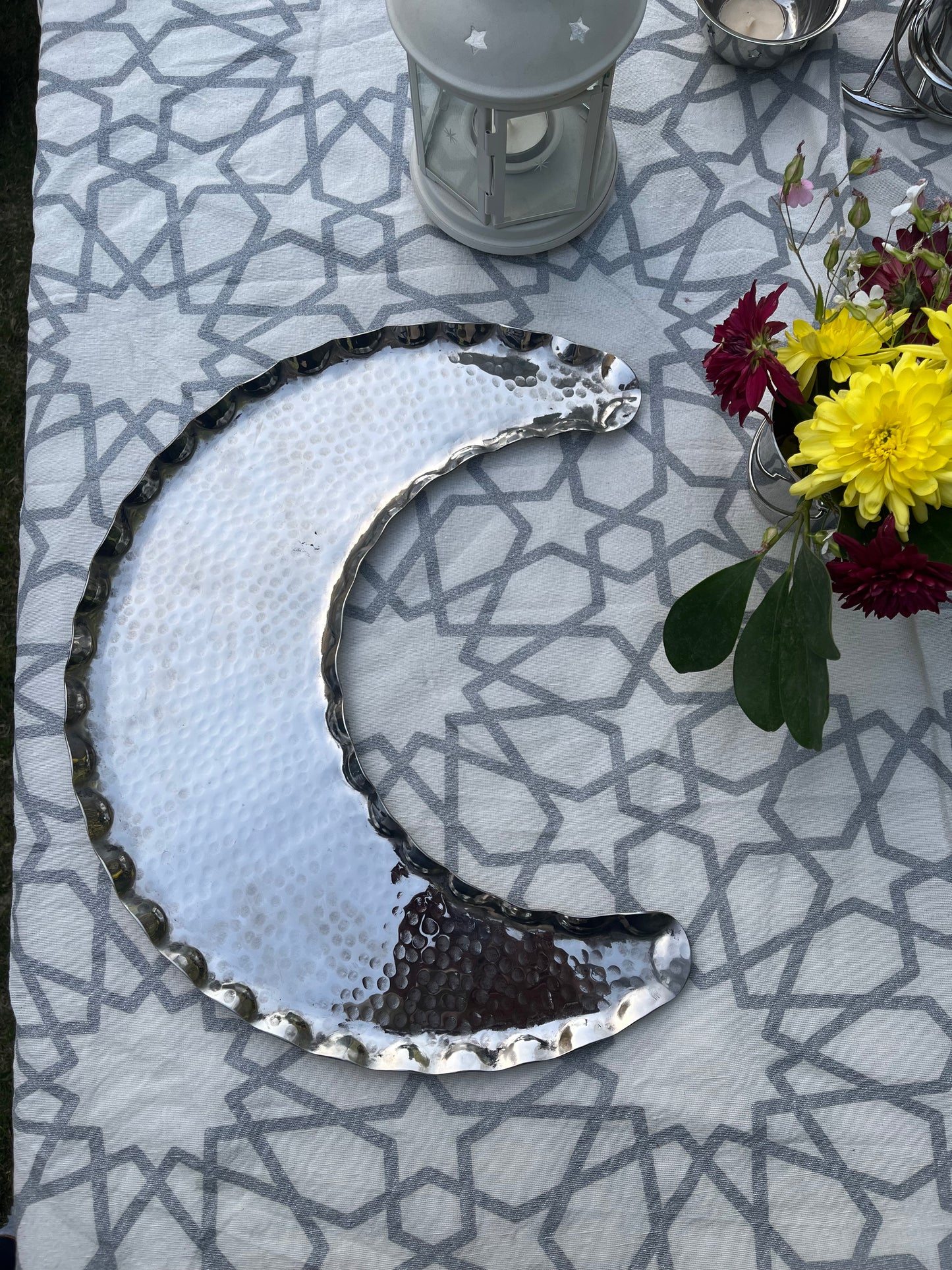 Crescent Moon Serving Plate