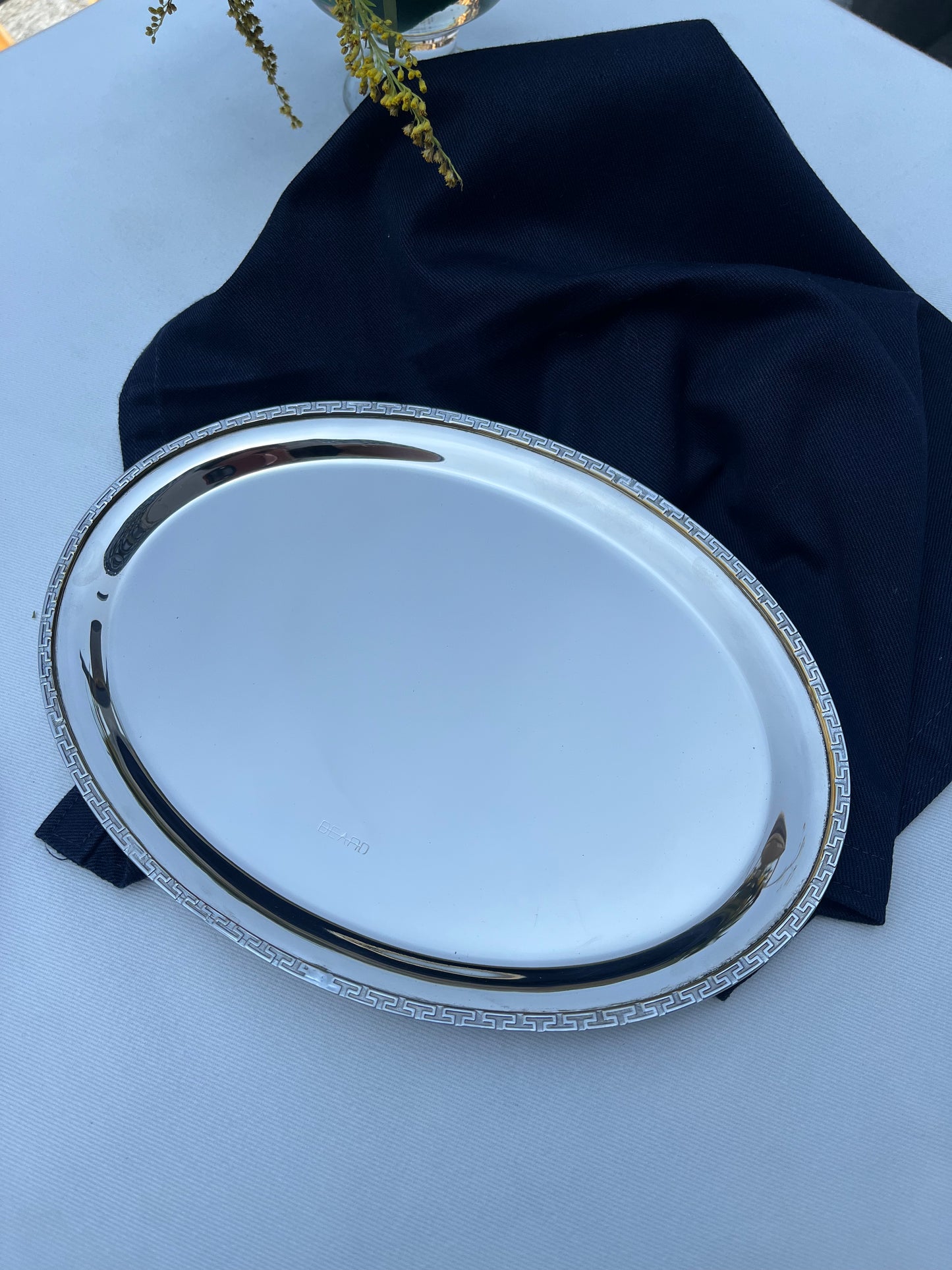 Oval Tray- Versace
