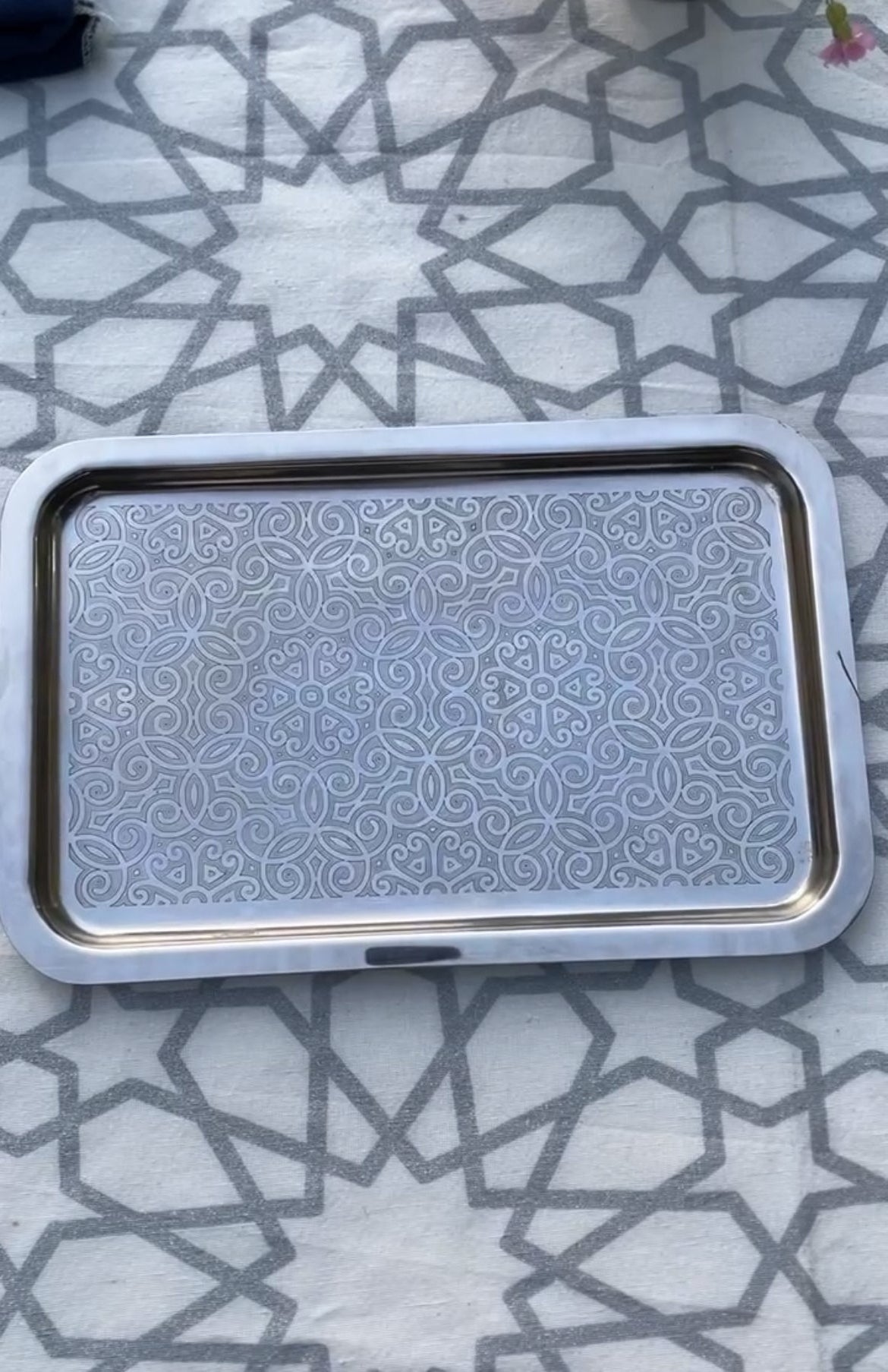 Arabesque Luxe Tray